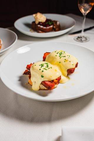 original Delmonico's, the birthplace of Eggs Benedict, is officially reintroducing its classic Eggs Benedict (Photo: Business Wire)