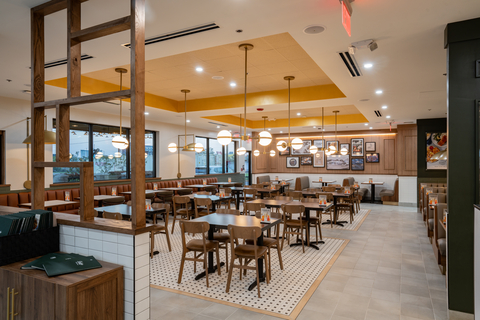 original The flagship restaurant will showcase a new state-of-the-art design, designed by Aria Group, that combines contemporary aesthetics with the brand's heritage. (Photo: Business Wire)