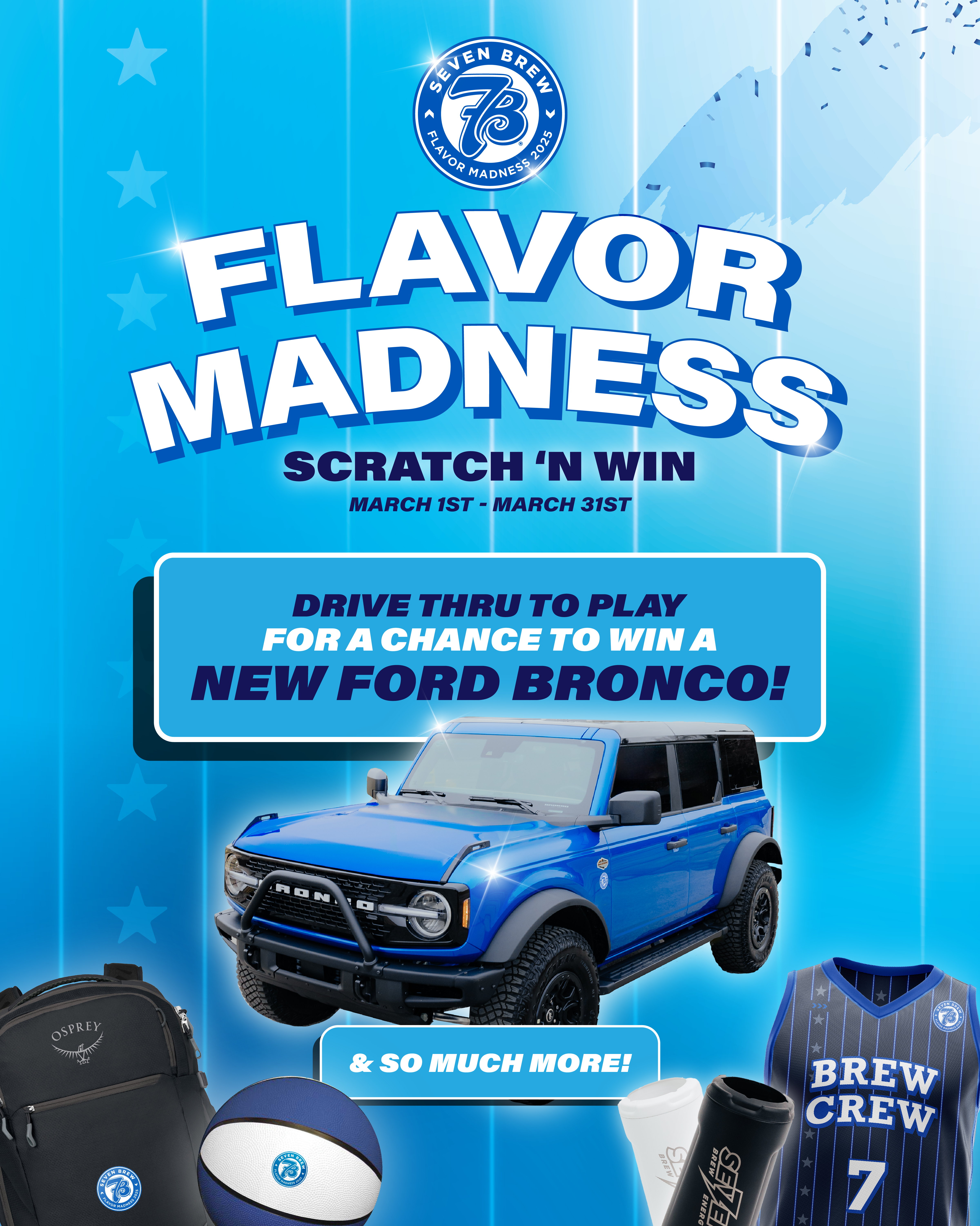 7 Brew Launches Flavor Madness: Drive Thru to Play for a Chance to