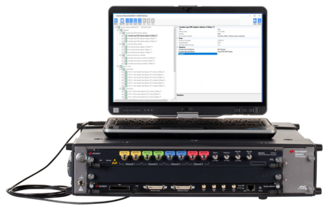 Keysight’s Receiver Test Compliance Solution for Automotive Ethernet MutiGBASE-T1 now supports 2/5/10GBASE-T1. (Photo: Business Wire)