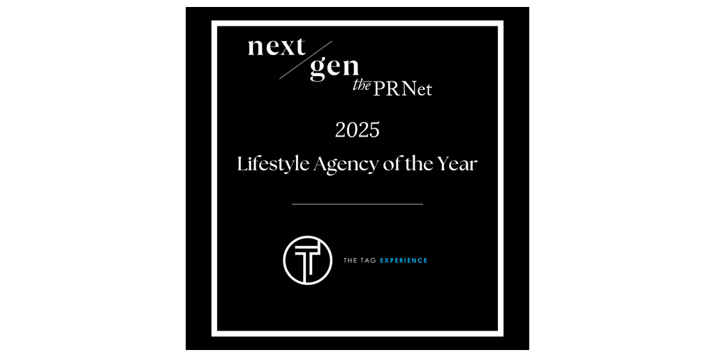 The Tag Experience Honored as 'Lifestyle Agency of the Year' at The PR ...