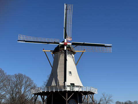 thumbnail Standing at over 100 feet tall, the Dutch Dream Windmill at Holland Ridge Farms will have its official grand opening ceremony on Wednesday, April 16th, 2025. (Photo: Business Wire)