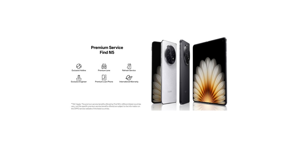 OPPO Find N5 Global Launch: Delivering a Seamless Foldable