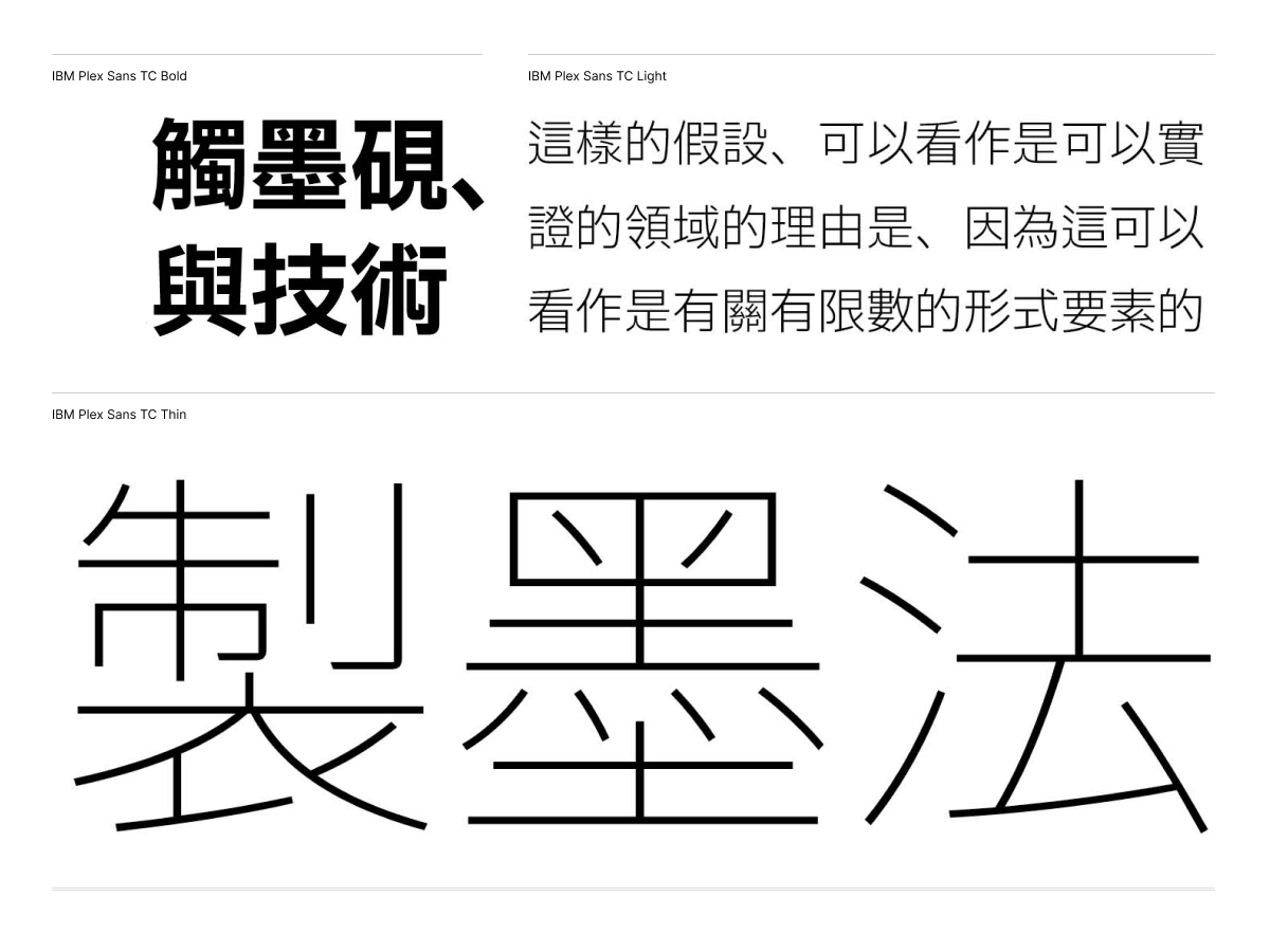 Sandoll Completes IBM Plex Sans CJK Development, Emerging as a