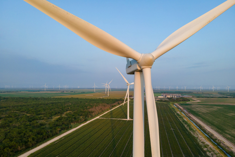 Las Majadas wind project in Texas will supply behind-the-meter power to a Soluna data center. (Photo: Business Wire)