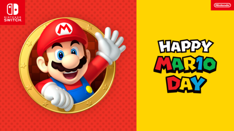 Nintendo has fun ways to enjoy MAR10 Day wherever you are! (Graphic: Business Wire)