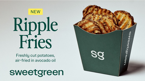 As the first national brand to offer fries that are air-fried and prepared without seed oils, Sweetgreen is proving that even the most iconic comfort foods can be made with cleaner ingredients and healthier cooking methods. (Graphic: Business Wire)