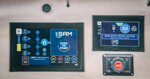 original Enovation Controls PowerView® 1100 and PowerView® 700 displays (Photo: Business Wire)