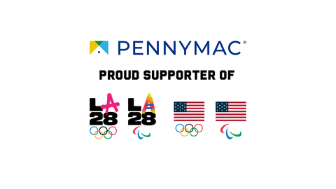 Official Mortgage Supporter of the 2026 and 2028 U.S. Olympic and Paralympic Teams and Proud Supporter of Team USA and the LA28 Games (Graphic: Business Wire)