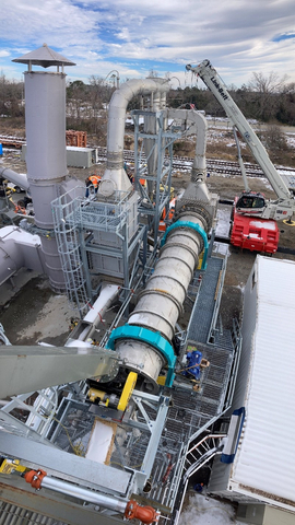 thumbnail Installation of TSI Torreactor onsite in Lumber City, GA (Photo: Business Wire)