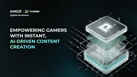 Powder: The First AI-Powered, NPU-Accelerated Content Creation Platform for Gamers (Graphic: Business Wire)