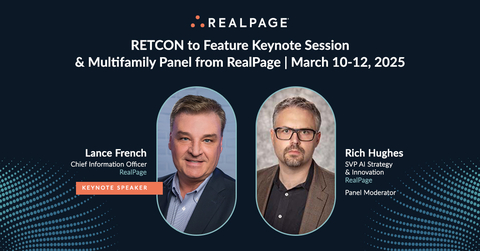 RealPage CIO Lance French to Deliver RETCON 2025 Keynote Showcasing AI Innovation, Governance & Strategies (Photo: Business Wire)