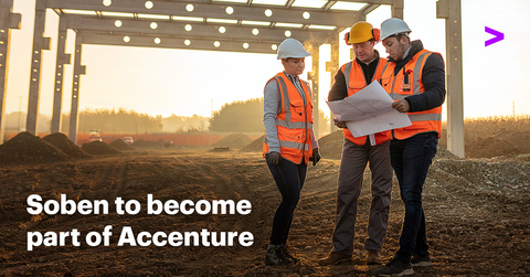 Accenture to boost capital projects capabilities in data center development with acquisition of construction consultancy Soben (Photo: Business Wire)