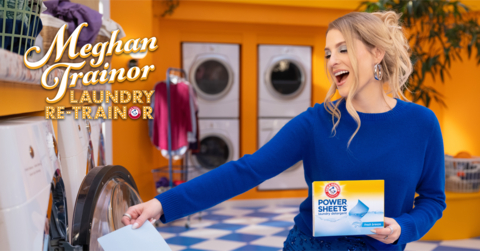 Meghan Trainor Laundry ReTrainor (Photo: Church & Dwight)