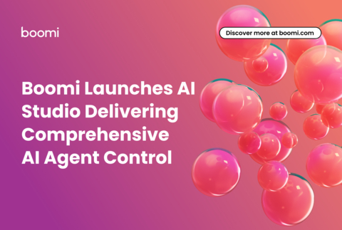 original Boomi Launches AI Studio Delivering Comprehensive AI Agent Control (Graphic: Business Wire)