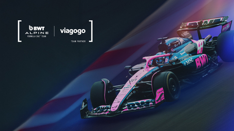 BWT Alpine Formula One Team announces a first-of-its-kind partnership with viagogo, the world’s leading ticket marketplace (Graphic: Business Wire)