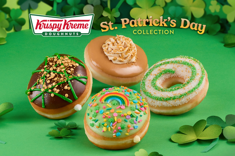 March 15 through 17, guests can also celebrate with return of popular green O’riginal Glazed Doughnuts (Photo: Business Wire)