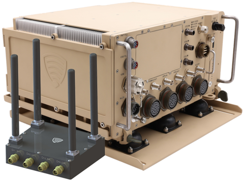 MCS2090VP OpenVPX™ Multi-Waveform Command and Control Mission System | Pacific Defense  </div> <p>Why It Matters</p> <p>The MCS2090VP is a MOSA solution that maximizes access to multi-vendor technology and provides more flexibility in upgrading and fielding new commercial technologies. A Commercial Off-The-Shelf (COTS) C2 mission system aligned with the CMOSS standard represents a significant step forward in the United States Army's efforts to modernize its C2, communication and electronic warfare capabilities using commercial solution offerings and Other Transaction Authority (OTA). It enables an acquisition model that provides a flexible, efficient, and cost-effective solution ready for integration of advanced technologies into military platforms. It also enables the rapid deployment of secure communications across a wide range of military programs, including those aligned with the U.S. Army's CMOSS Mounted Form Factor (CMFF) initiative. The mechanical dimensions of the MCS2090VP support an easy installation in light tactical wheeled vehicles or track platforms within the envelope of the legacy SINCGARS AN/VRC-92 Dual Long Range VHF radio system, or various other high-performance platforms for ground, airborne, and naval applications.</p> <p>Advanced Tactical Communication</p> <p>The MCS2090VP supports Mobile Ad Hoc Networking (MANET) capabilities through Silvus' MN-MIMO and TrellisWare TSM™ field-tested waveform technologies and can facilitate future NSA Type-1 certified radios. It enables advanced, resilient communication with an SBU-E (Sensitive but Unclassified - Encrypted) network at the tactical edge to ensure commanders have a common operating picture at the tactical edge even in disrupted environments. The MCS2090VP also has a wide range of communications and compute capabilities, all controlled with a single user interface (UI). It can accommodate a wide range of COTS amplifiers and antennas dependent upon the waveform requirements.</p> <p>