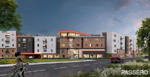 The Preiss Company and FD Stonewater announced the acquisition and capitalization of two student housing development sites, Signature on Grand in Knoxville, Tenn., and Signature on Varsity in Raleigh, N.C., (rendering pictured) (Photo: Business Wire)