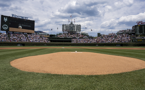 original Wrigley Field was the first MLB venue to own the DAS, built by DGP. (Photo: Business Wire)