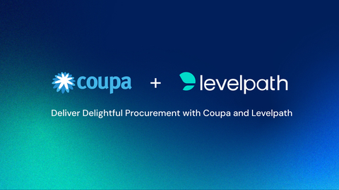 Levelpath Joins Coupa App Marketplace with Certified AI-Powered Procurement Solution (Graphic: Business Wire)