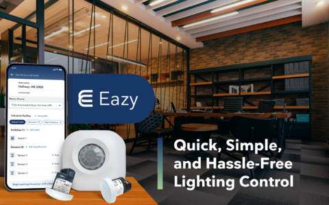 Introducing Enlighted Eazy: New Smart Lighting System Purpose-Built for SMBs (Graphic: Business Wire)