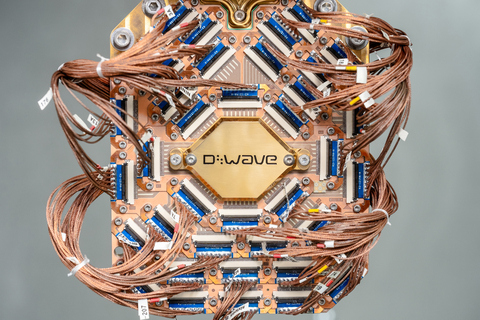 original A close-up look at D-Wave’s Advantage2 annealing quantum computer prototype. Since February 2024, D- Wave customers have run nearly 9.5 million problems on the Advantage2 annealing quantum computer prototype. (Photo: Business Wire)