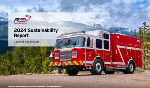 REV Group, Inc. (NYSE: REVG), whose subsidiaries are leading manufacturers of specialty vehicles including fire trucks, ambulances and RVs, has published its sixth annual corporate responsibility report. (Photo: Business Wire)