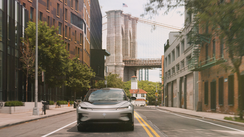 original Faraday Future Announces First Lease of an FF 91 2.0 Futurist Alliance and Official Entry in the New York Market, With the Scheduled Delivery to Occur End of March. (Photo: Business Wire)