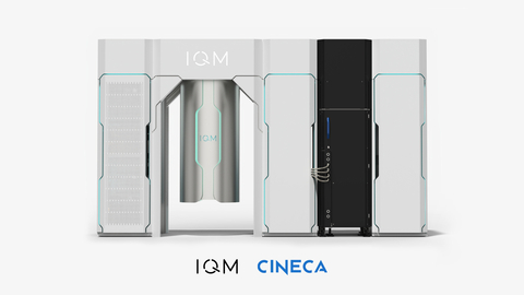 original IQM Radiance 54-qubit superconducting quantum computer