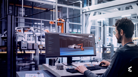 original Wandelbots NOVA – THE agnostic robot operating system redefines robot programming and deployment. It enables programming and controlling robots independent of the vendor. Strategic partnerships with NVIDIA, Microsoft, and 3M. At ProMat 2025, visitors can experience firsthand how NOVA bridges the gap between simulation and reality. AI-powered digital twins predict ROI and reduce errors by up to 90 %, ensuring automation success. In warehouse and logistics automation, AI-driven robotic path planning optimizes material handling and sorting, increasing efficiency. For manufacturing intelligence, adaptive automation enables flexible production lines, reducing cycle times by 50 %. Companies like Volkswagen, 3M, and SHL AG are already leveraging Wandelbots NOVA to scale automation smarter and faster – demonstrating its real-world impact across industries.