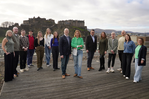 original The Loop Agencies team at the company's Edinburgh headquarters