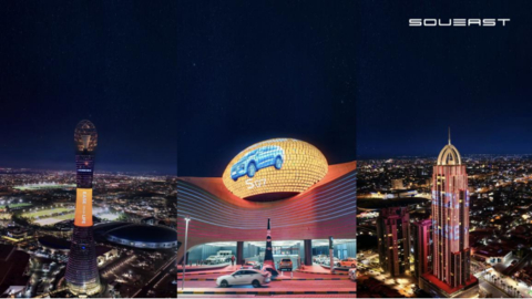 SOUEAST “Light Up” the Middle East Iconic Landmarks