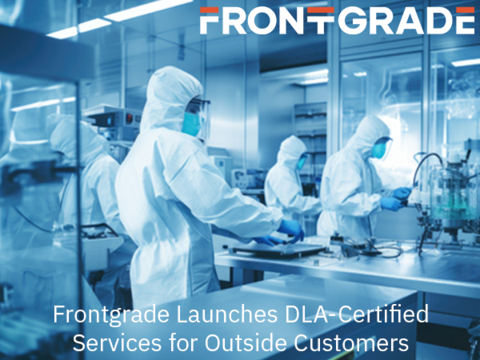 original Frontgrade launches DLA-Certified services for outside customers.