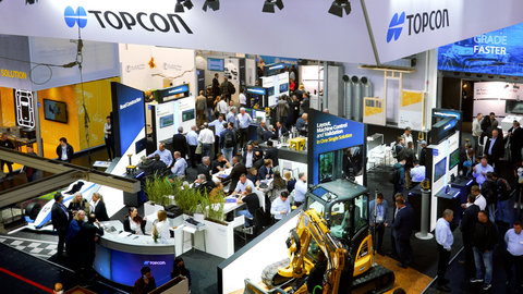 Topcon will showcase new construction technology solutions at Bauma 2025 in Munich.