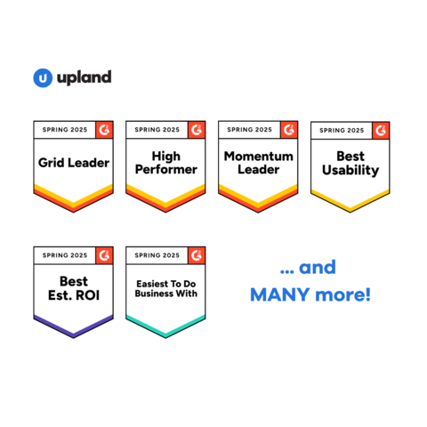 Upland Software Earns 75+ Badges in G2’s Spring 2025 Market Reports 