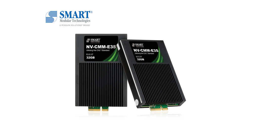 SMART Modular 世迈科技推出全新非易失性CXL® E3. S内存模块