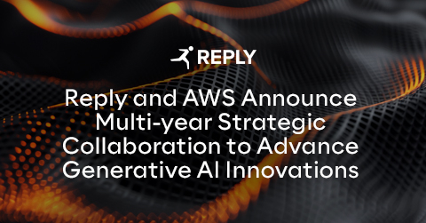 original Reply provides solutions on AWS starting from digital transformation consultancy to managed services. The new collaboration will drive the development and application of Generative AI solutions across industries, leveraging AWS services and Reply’s AI expertise.