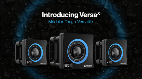 thumbnail OptiTrack's Versa line of IP-66 rated motion capture cameras are designed to protect against weather and dust while delivering unmatched precision, durability and versatility.