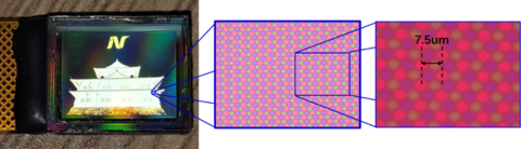 thumbnail Pixel Density 3386PPI（pixel pitch: 7.5um）