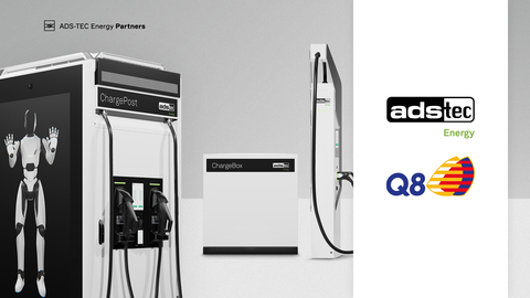 original Q8 selects ADS-TEC Energy ultra-fast EV chargers for Belgium and the Netherlands