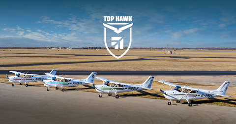 original Textron Aviation celebrates ten years of Top Hawk program with four new recipients (Photo Credit: Textron Aviation). 