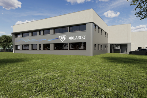original Klarco's new state-of-the-art production facility in Aviano, Italy, spans 14,000 square meters of indoor space, with additional outdoor areas.