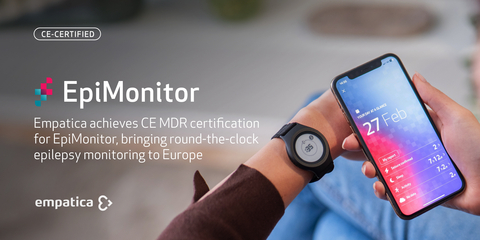 Empatica ottiene la certificazione CE MDR per EpiMonitor, portando il monitoraggio continuo dell’epilessia in Europa