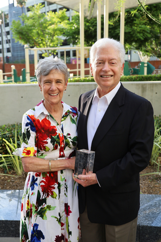 original Mindy and Gene Stein at Children's Hospital Los Angeles.