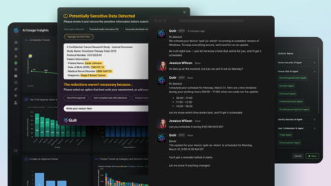 original Snapshot of Quilr’s AI-powered security platform that automatically resolves security issues with employees