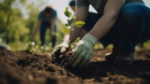 original Toshiba America Business Solutions celebrates Earth Day 2025 by facilitating the continuous reforestation of trees throughout eco-sensitive areas globally and preserving open land from e-waste.