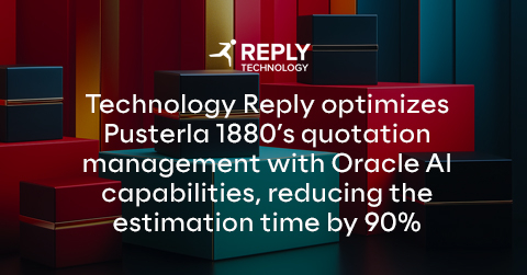 original “Sfruttando le funzionalità di AI offerte da Oracle Cloud Infrastructure e Oracle Database 23ai, e grazie al supporto di Technology Reply, abbiamo semplificato in modo significativo il nostro processo di preventivazione. Questo ci consente di rispondere più rapidamente alle richieste dei clienti, riducendo al contempo il rischio di errori decisionali,” ha dichiarato Luca Meana, Presidente di Pusterla 1880.