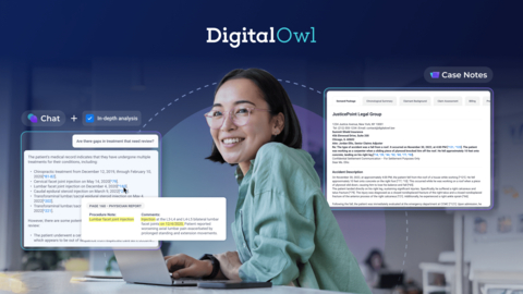 original Introducing DigitalOwl’s latest AI tools—In-Depth Analysis Chat and enhanced Case Notes—built to transform how medical records are reviewed, questioned, and summarized.