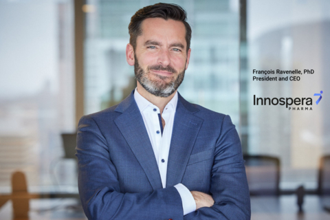 thumbnail François Ravenelle, PhD, President and Chief Executive Officer of Innospera Pharma.